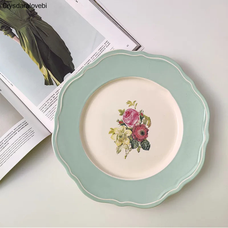 Vintage Luxury Ceramic Cake Plate Collection