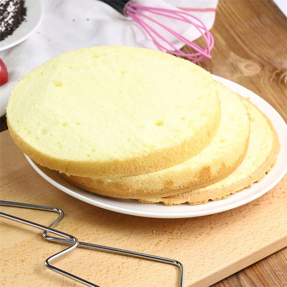 Stainless Steel Adjustable Cake Slicer – Perfect Layers Every Time