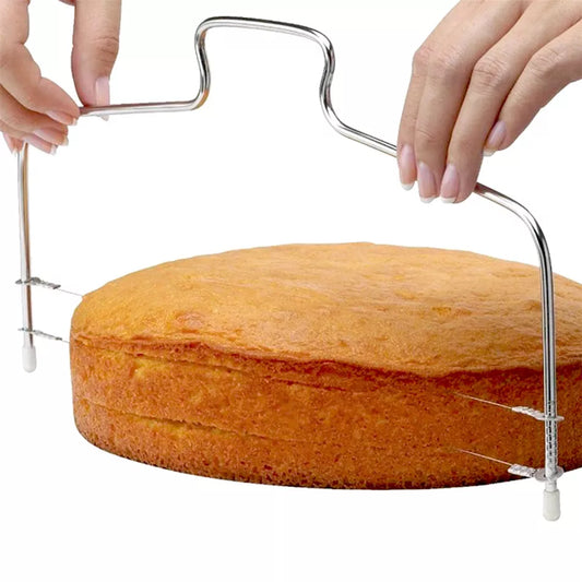 Stainless Steel Adjustable Cake Slicer – Perfect Layers Every Time