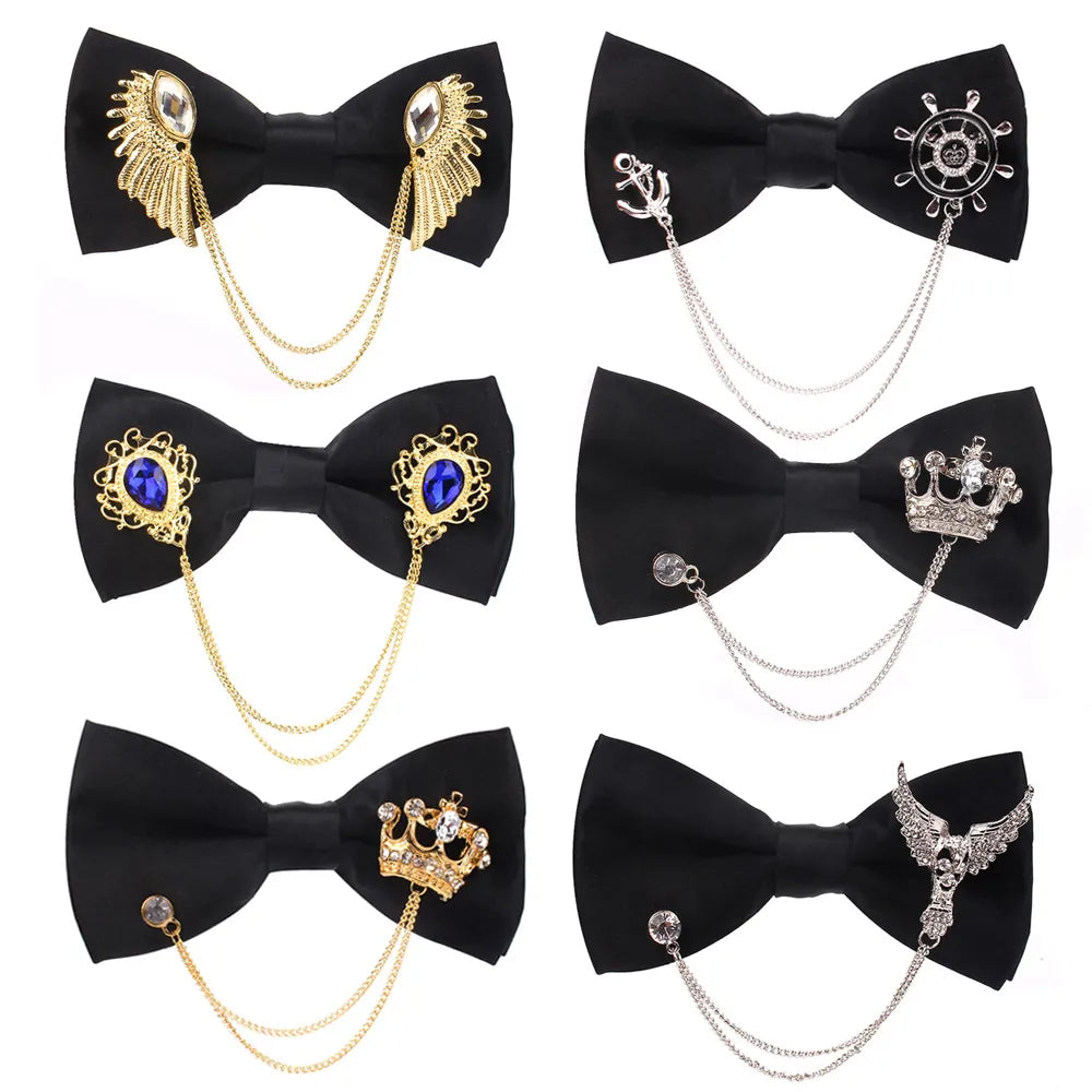 Classically Suave: Timeless Unisex Decorated Bow Tie