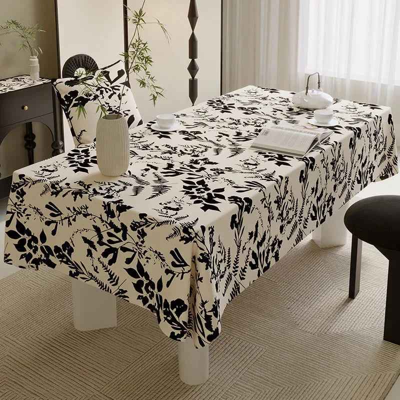 French Elegance Waterproof Luxury Tablecloth