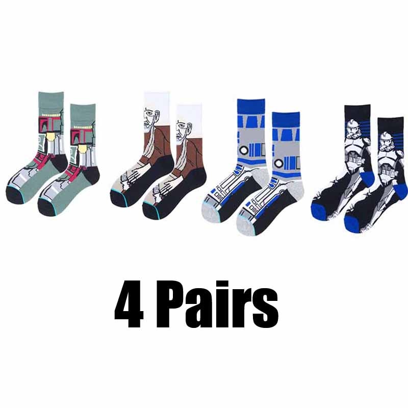 Star Wars Theme Cotton Socks