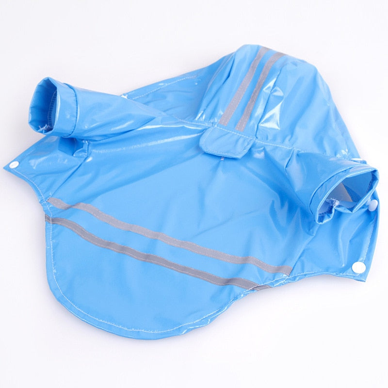 Pet Dog Reflective Strip Raincoat