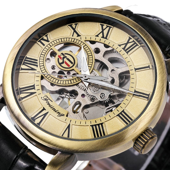 Men's 3D Hollow Engraved Deluxe Time Piece