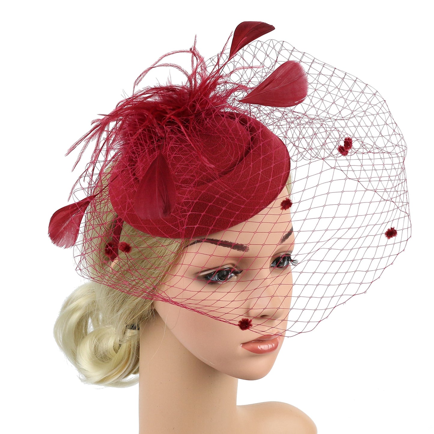 Fashion Mesh Fascinator Hat