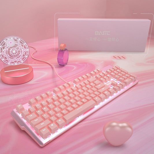 Pretty in Pink: True Gamer Mechanical Gaming Keyboard