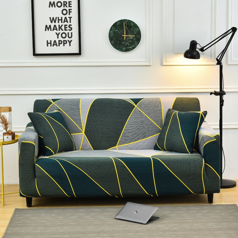 Modern Geometric Sofa Cover – Transform Your Living Room