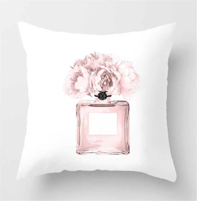 Fragrant Florals: Perfume & Bloom Pillow Case Collection