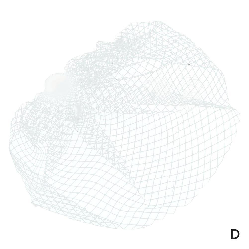 Classic Bridal Net Veil Hat