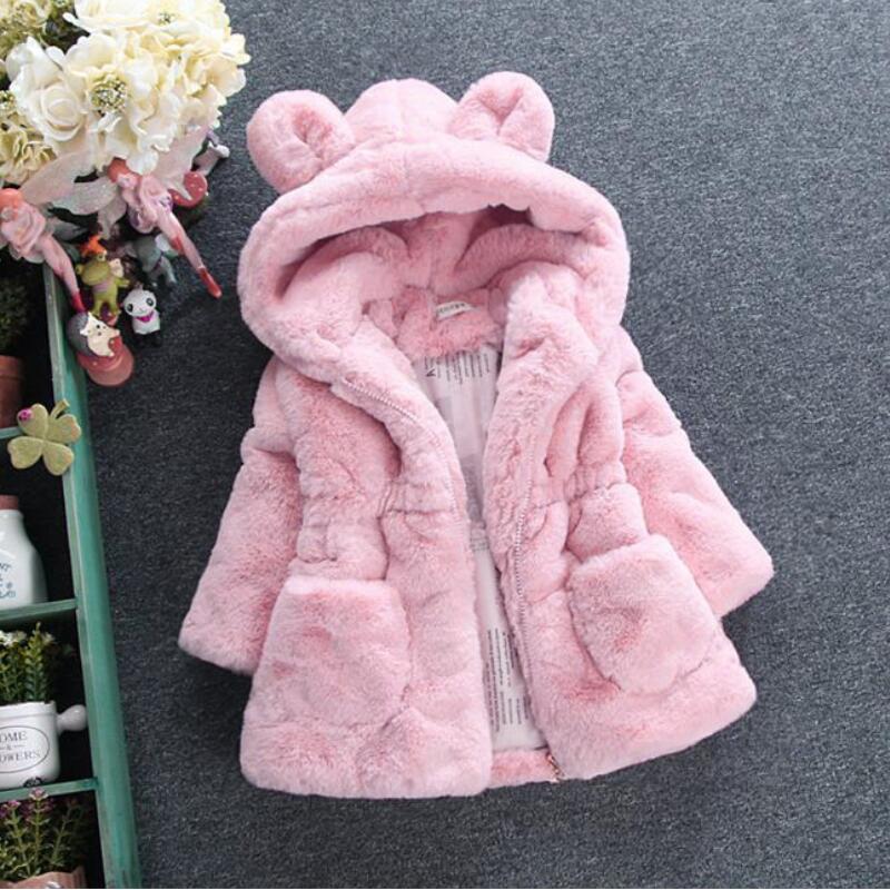 Kids Thick Plush Winter Coat