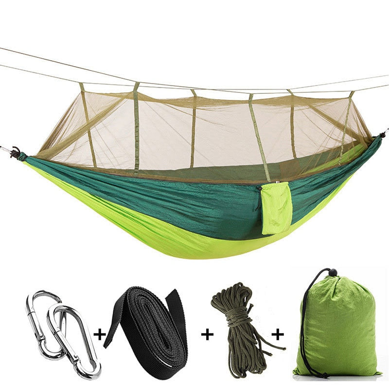 Outdoors Camping Hammock With Net Cover