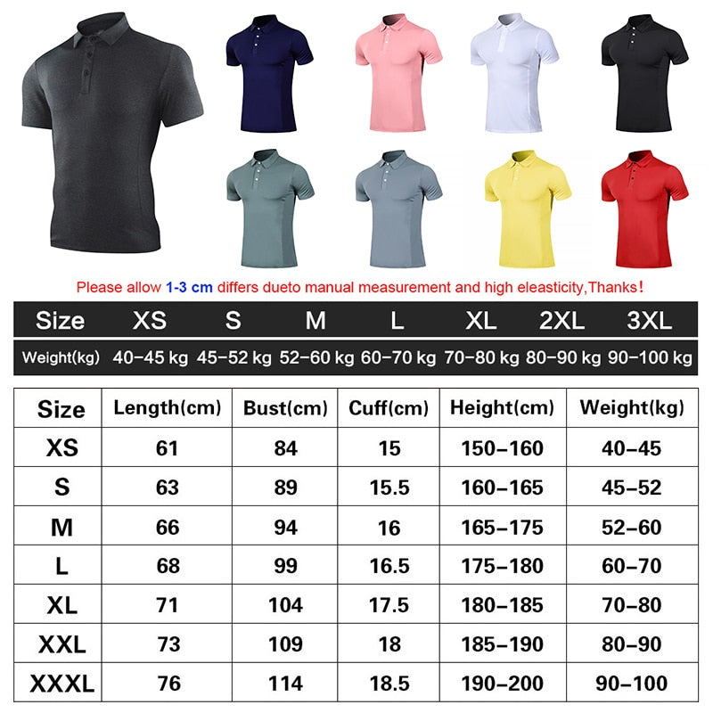 Men's Short-Sleeved Golf Shirt