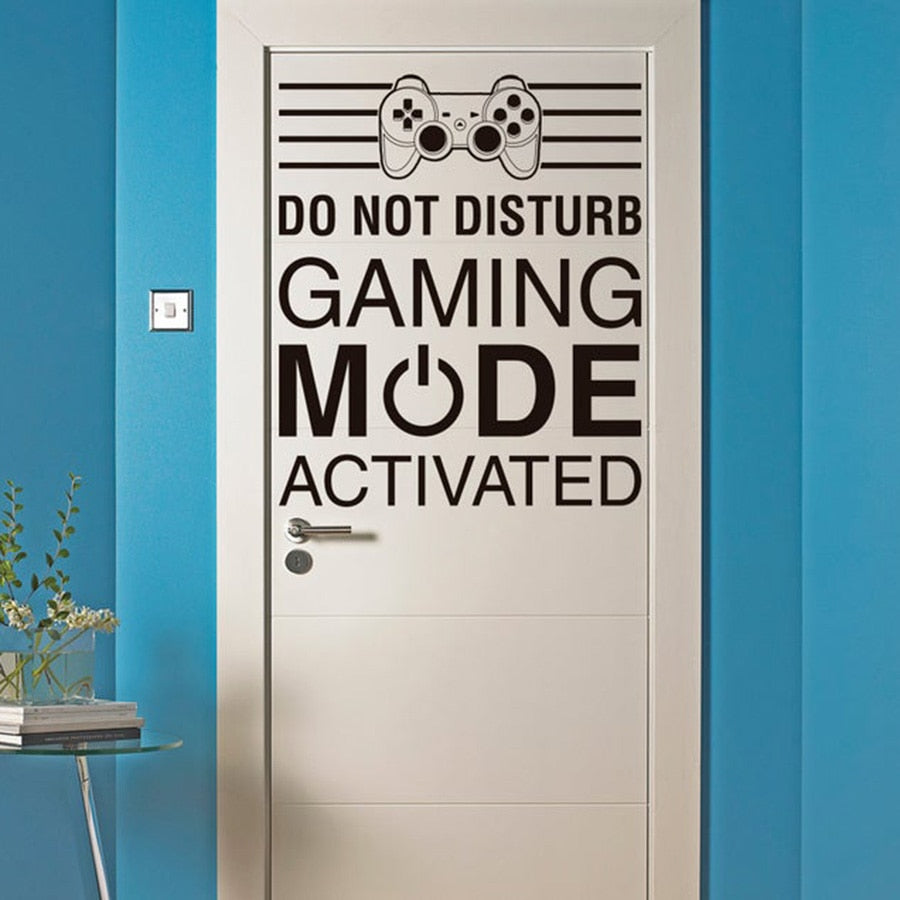 True Gamer Wall Decal