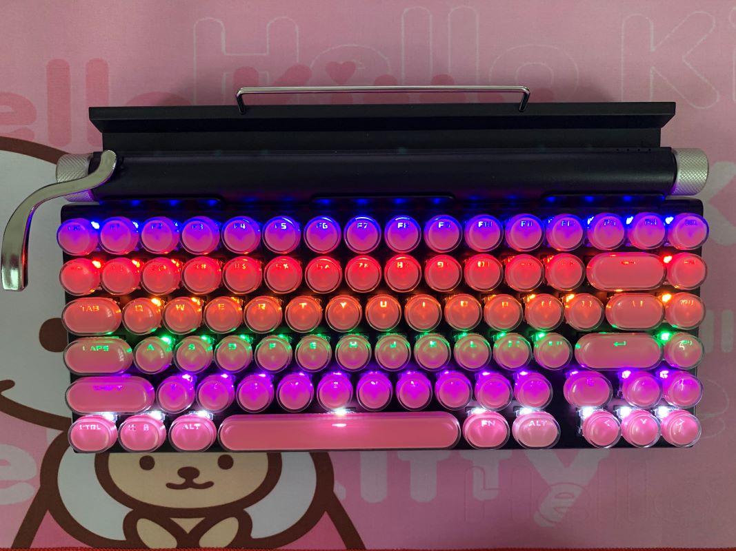 Vintage Style Typewriter Mechanical Keyboard