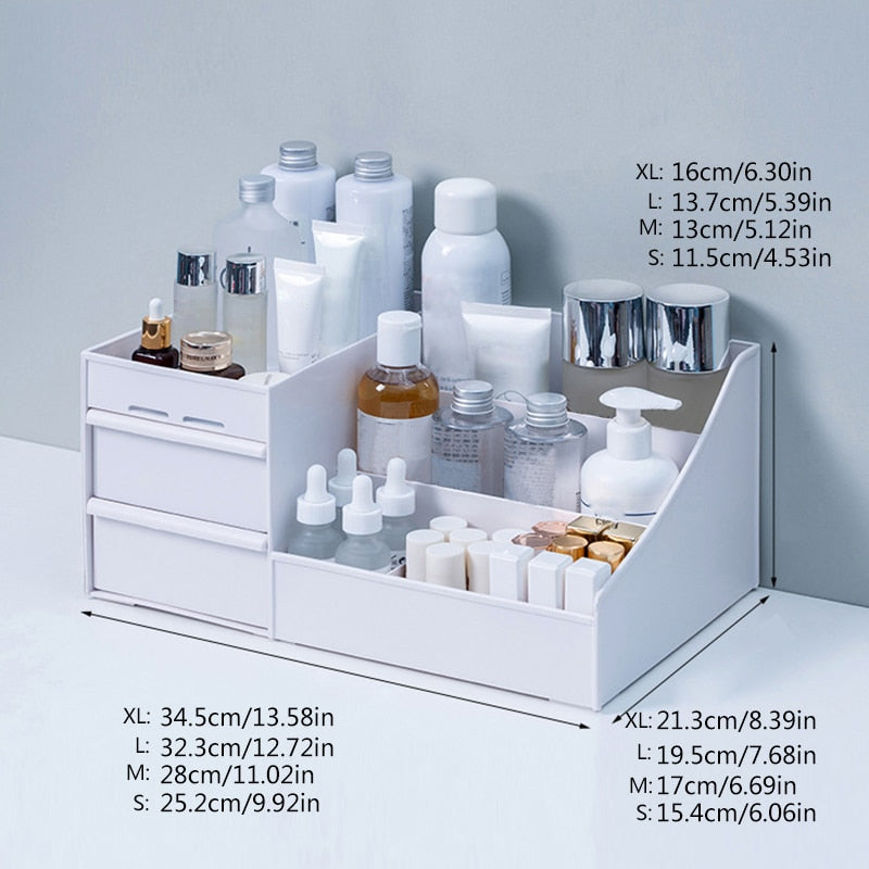 Large Minimalist Makeup Storage