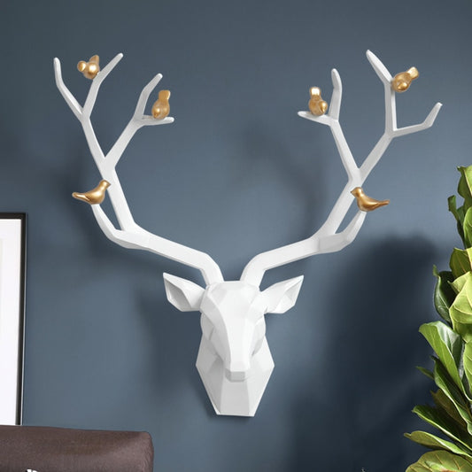 Deer Head Abstract Sculputre Wall Art