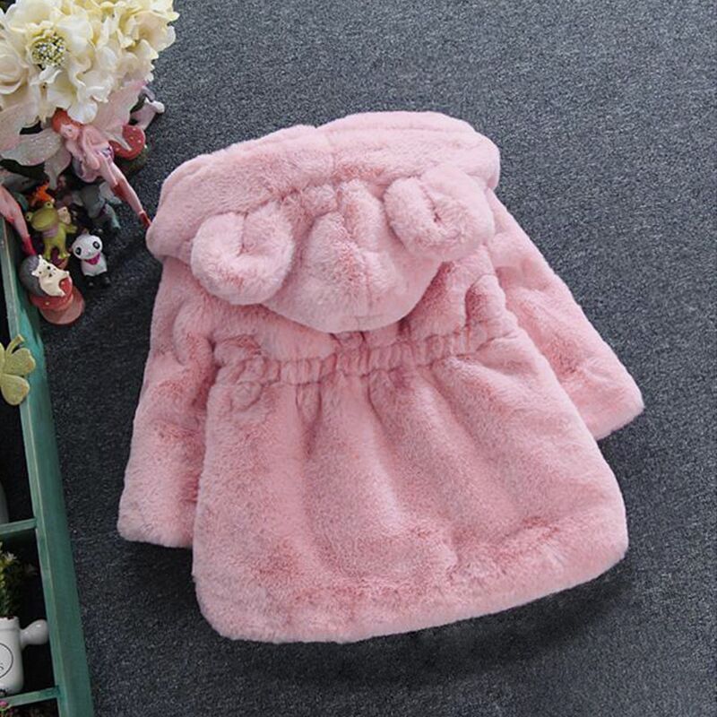 Kids Thick Plush Winter Coat