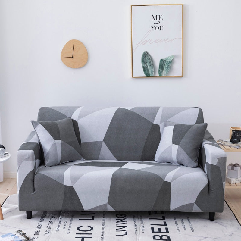 Modern Geometry: Chic Sofa Covers for a Stylish Upgrade