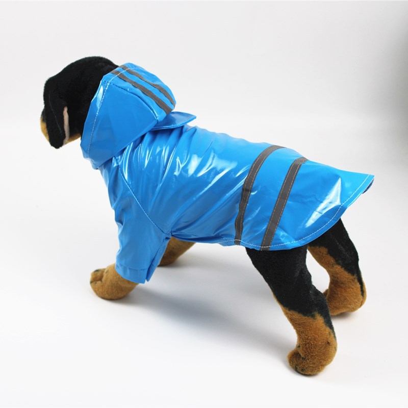 Pet Dog Reflective Strip Raincoat