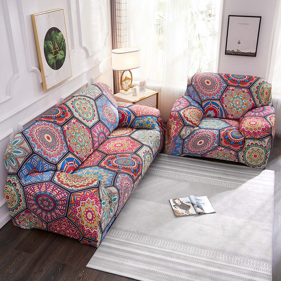 Patterned Spandex Sofa Covers