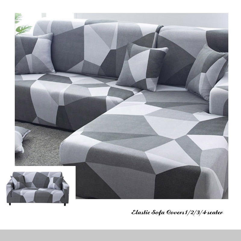 Modern Geometry: Chic Sofa Covers for a Stylish Upgrade