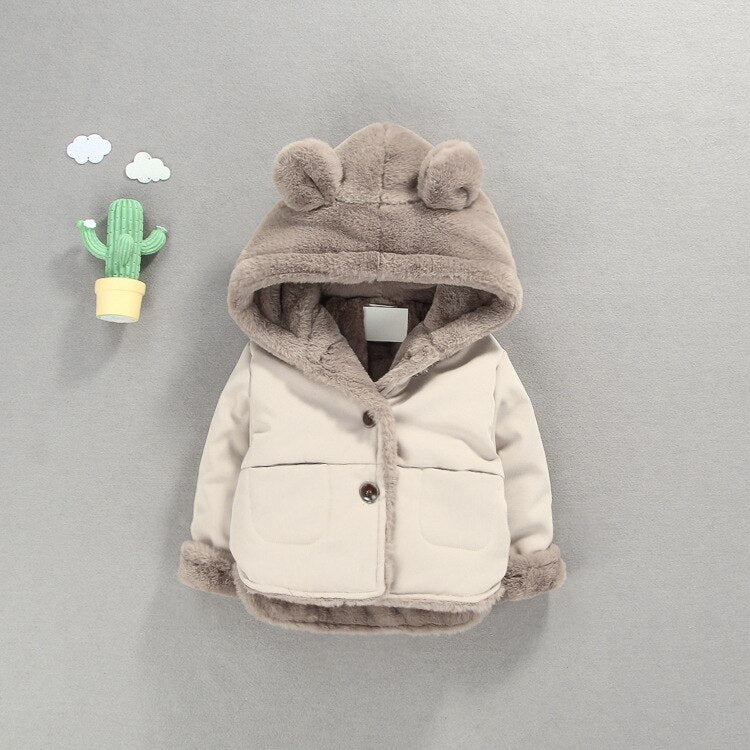 Baby & Toddler Warm Fleece Parka Jacket