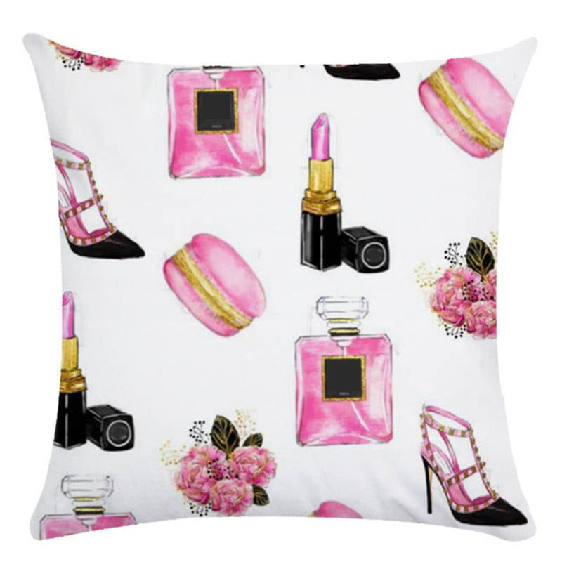 Fragrant Florals: Perfume & Bloom Pillow Case Collection