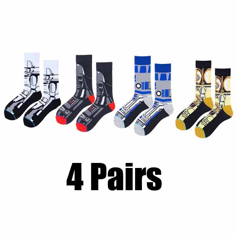 Star Wars Theme Cotton Socks