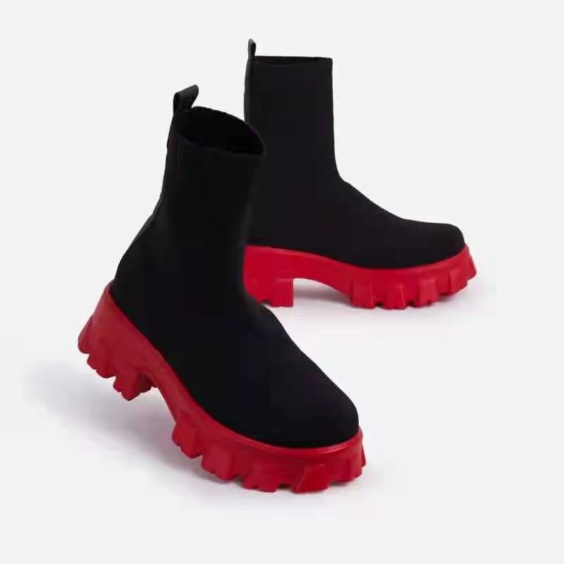 Women's Stylish Socks Boots