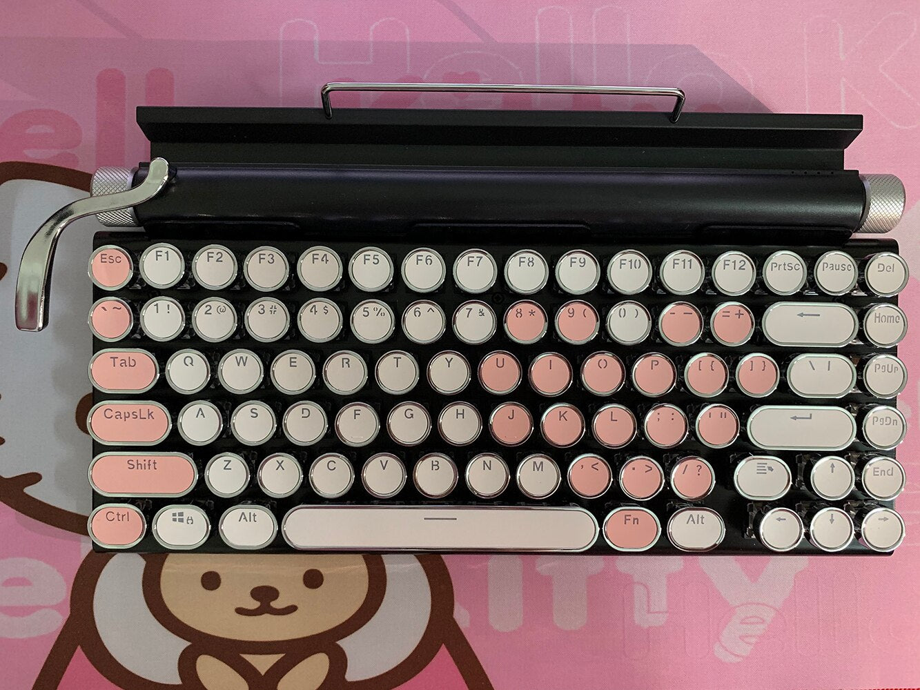 Vintage Style Typewriter Mechanical Keyboard