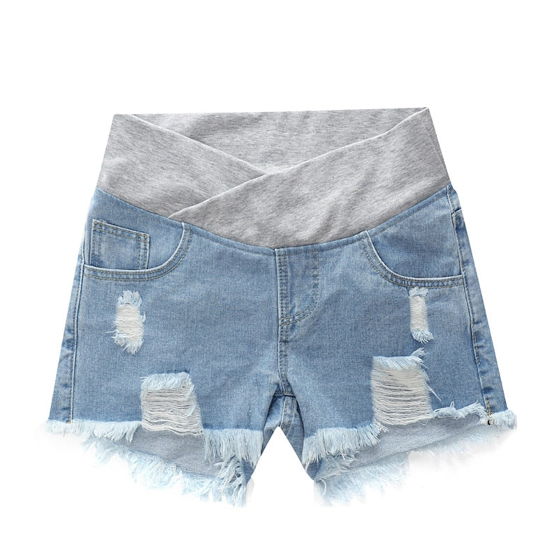 Maternity Denim Shorts