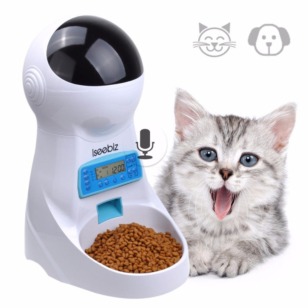 App Controlled Auto Pet Feeder With Camera