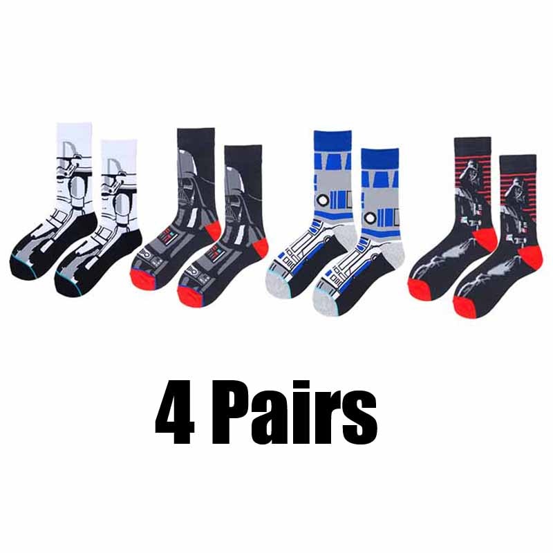 Star Wars Theme Cotton Socks