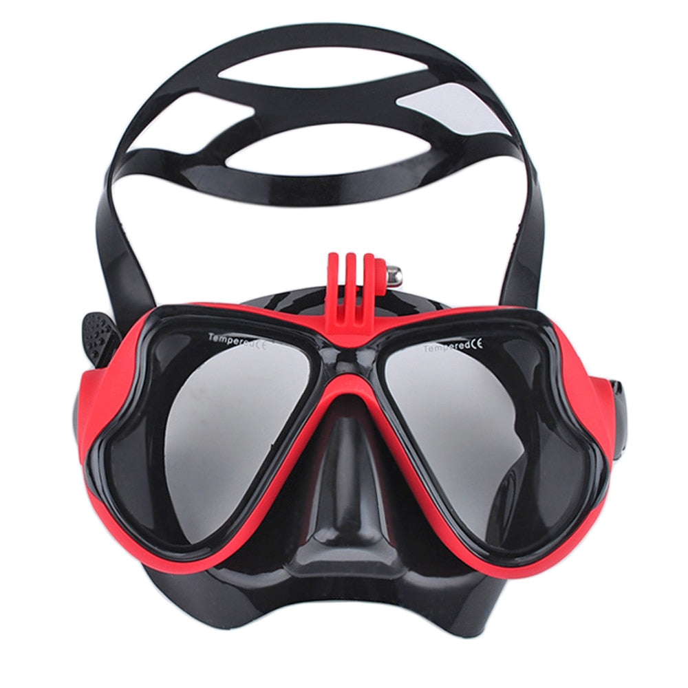 Underwater Scuba Diving Mask Camera Holder