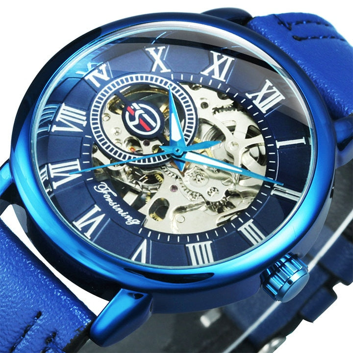 Men's 3D Hollow Engraved Deluxe Time Piece