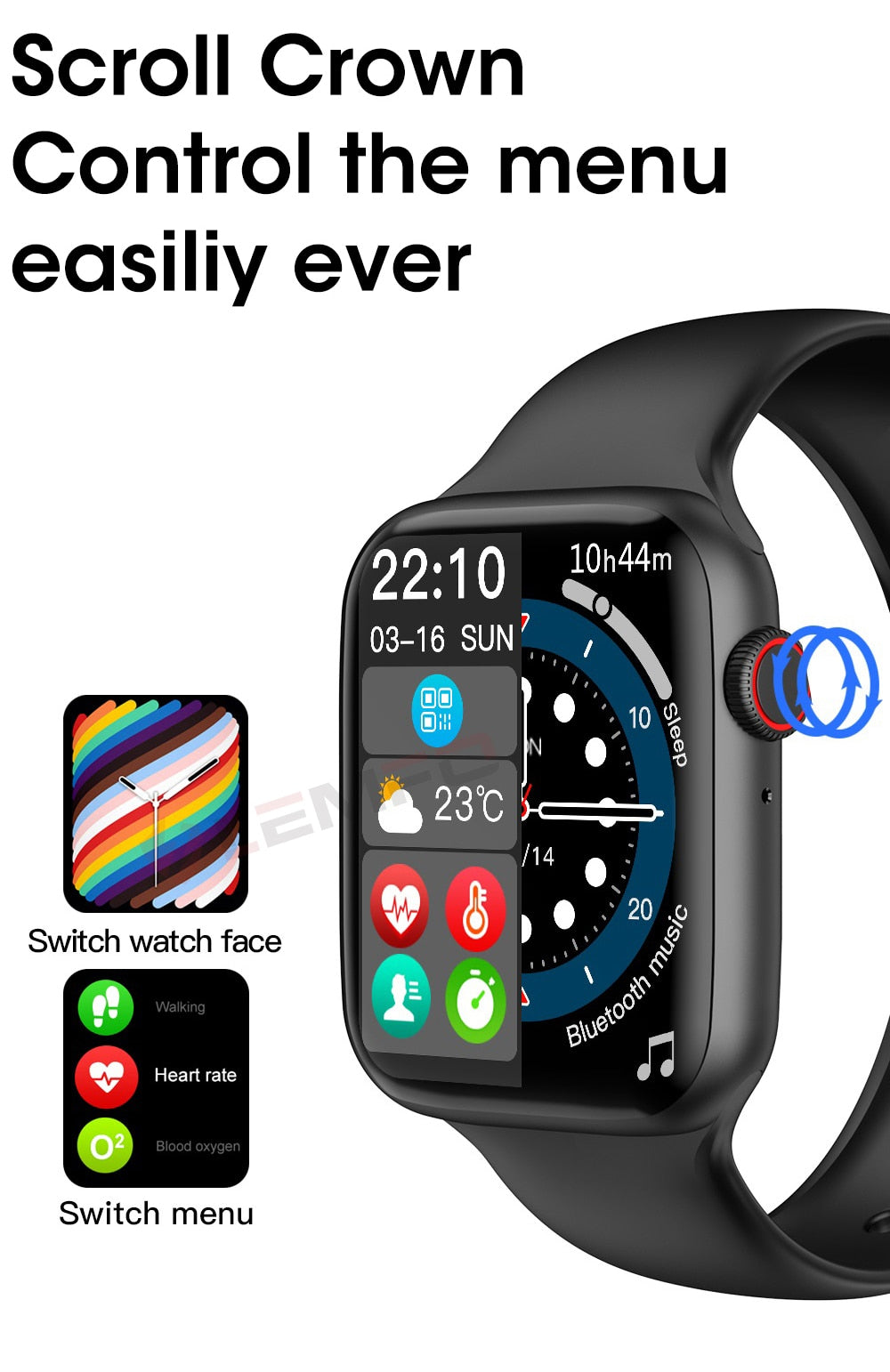 Unisex Bluetooth Android Watch