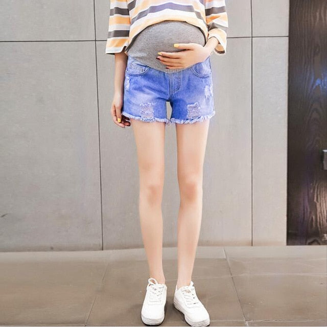 Maternity Denim Shorts