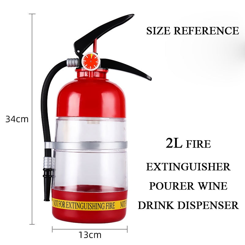 Fire Extinguisher Wine Dispenser