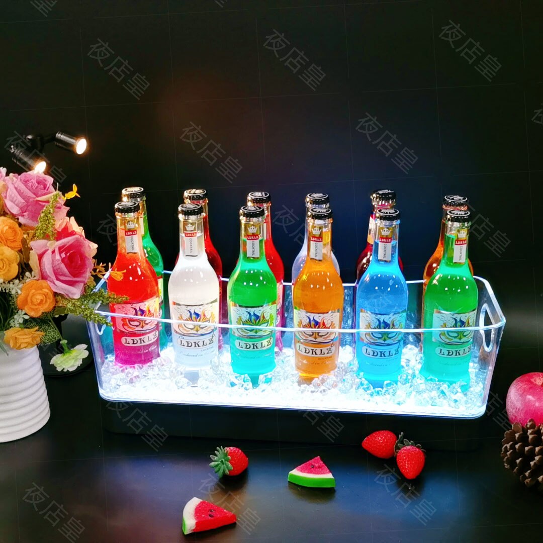 LED Light Bar Wine & Ice Bucket