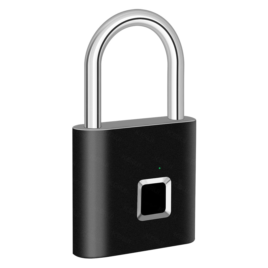 Smart USB Charging Fingerprint Padlock