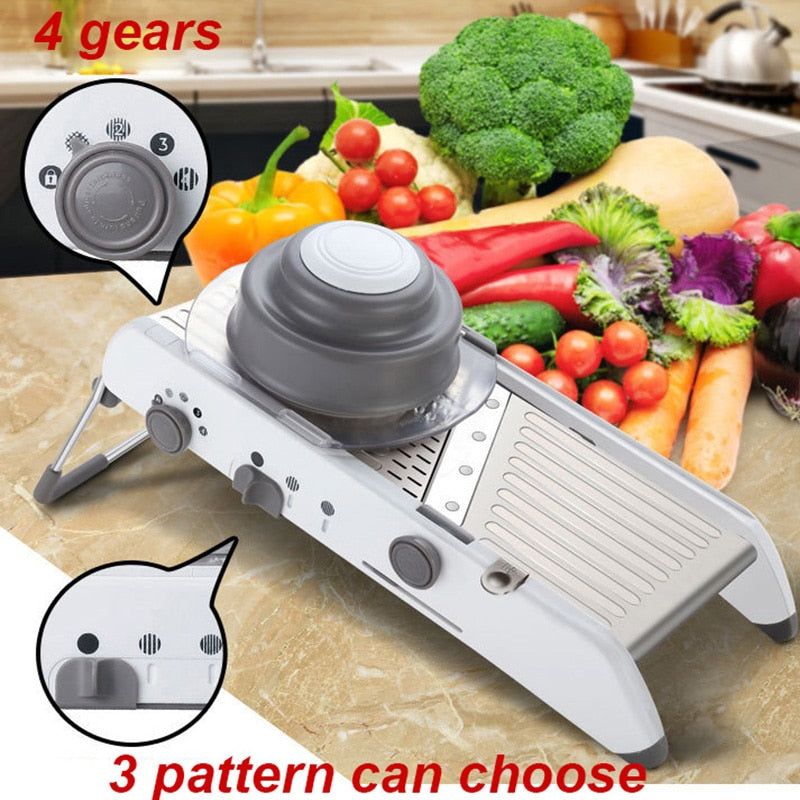 Manual Vegetable Slicer Shredder