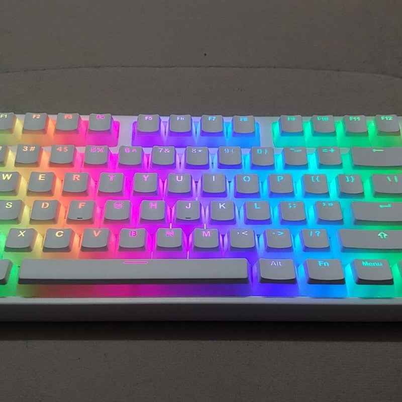 Party Lights Backlit Keycaps Mechanical Keyboard