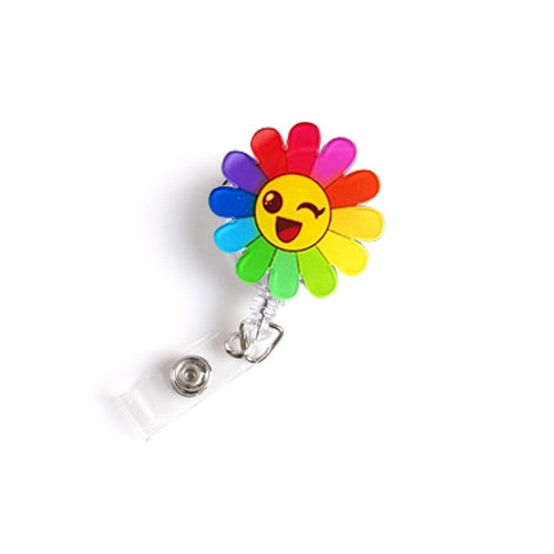 Cute Nurse's Badge Holder Clip