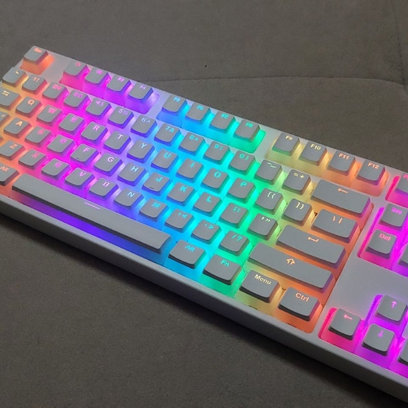 Party Lights Backlit Keycaps Mechanical Keyboard