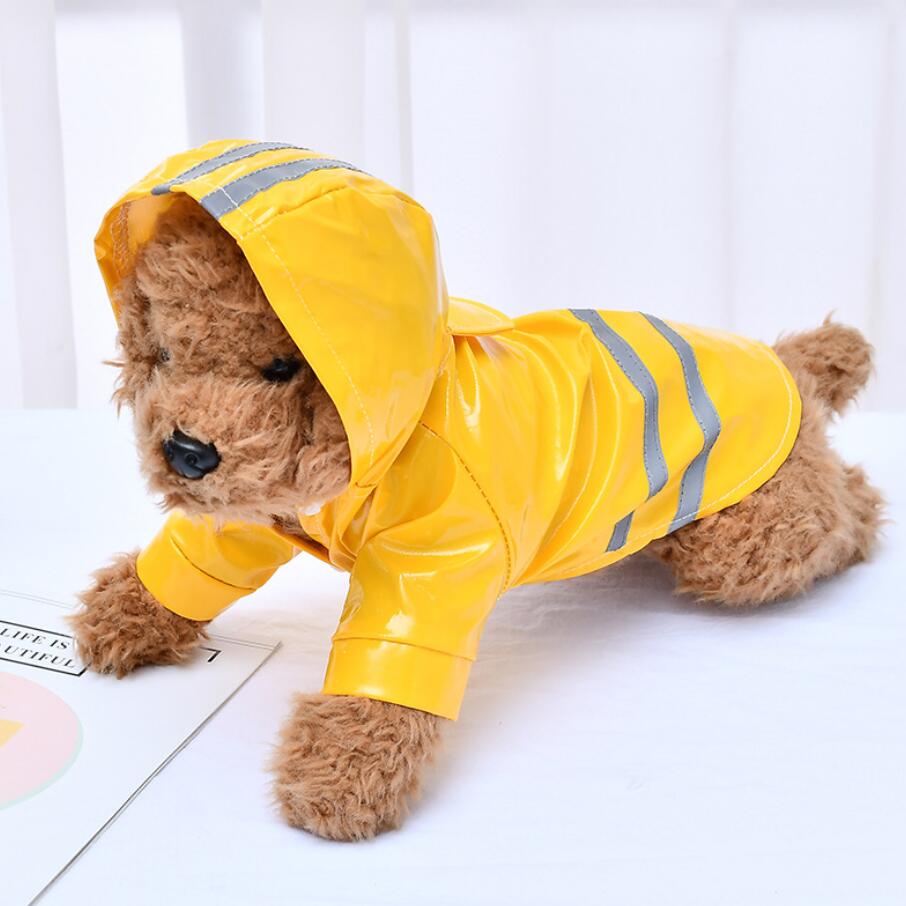 Pet Dog Reflective Strip Raincoat