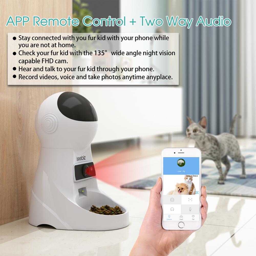 App Controlled Auto Pet Feeder With Camera