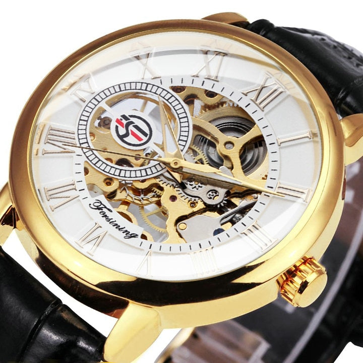 Men's 3D Hollow Engraved Deluxe Time Piece