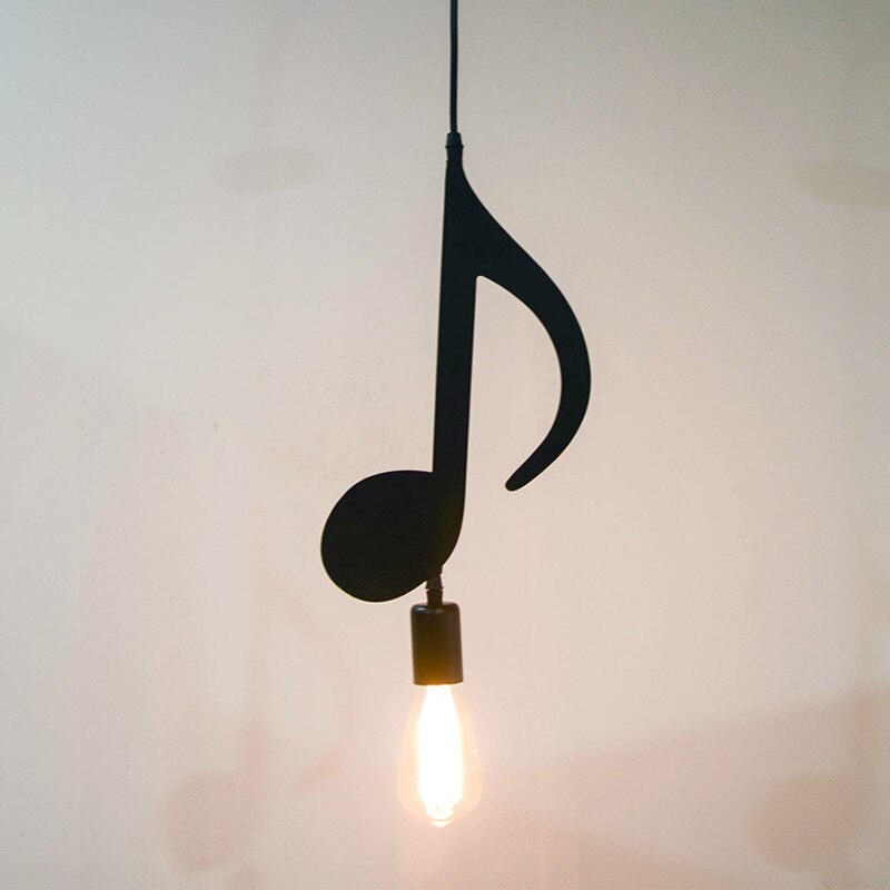 Music Art Pendant Suspension Ceiling Light (Without Bulb)