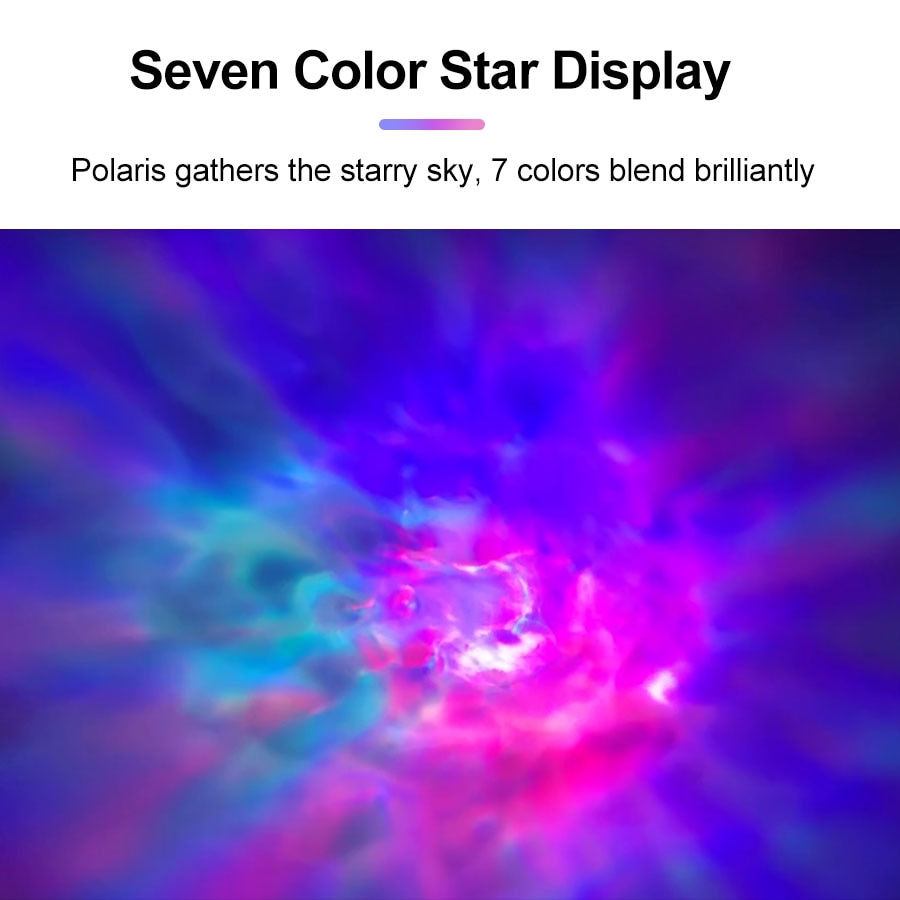 Stars In The Sky Galaxy Projector Night Light