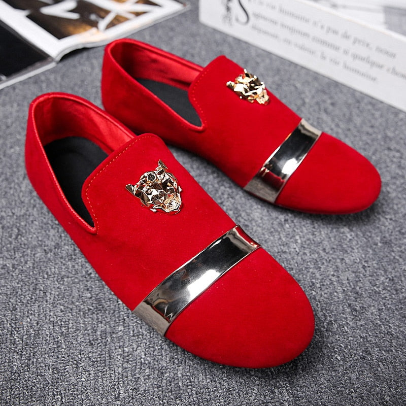 Deluxe Stylish Men Suede Loafer Shoes